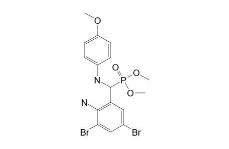 DIMETHYL-(2-AMINO-3,5-DIBROMOPHENYL)-(4-METHOXYPHENYLAMINO)-METHYL-PHOSPHONATE