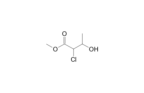 Methyl 2-chloro-3-hydroxybutanoate