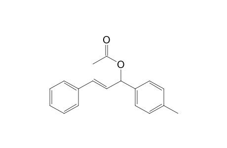 1-(4'-Methylphenyl)-3-phenylprop-2-enyl acetate