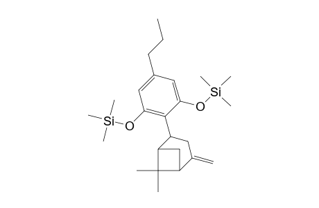TMS-5-propyl-1,3-dihydroxy-2-verbenylbenzene