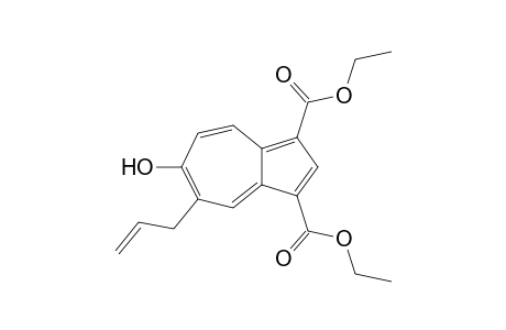 Diethyl 5-allyl-6-hydroxyazulene-1,3-dicarboxylate