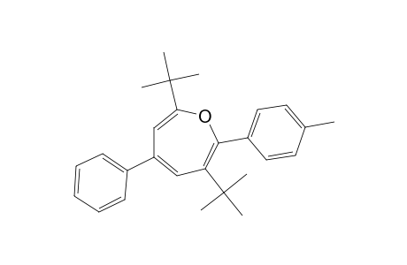 7-Tolyl-2,6-di-tert-butyl-4-phenyl-oxepin