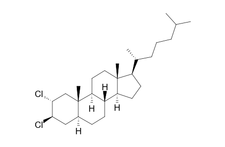 2a,3b-Dichloro-5a-cholestane