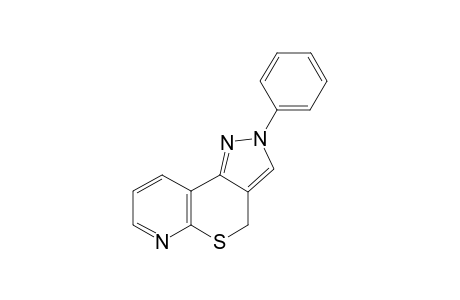 2-Phenyl-{pyrido[2,3-b]thiopyrano[4,3-c]pyrazole}