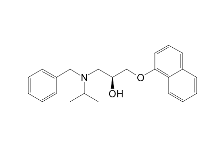 (2S)-1-(1-naphthalenyloxy)-3-[(phenylmethyl)-propan-2-ylamino]-2-propanol