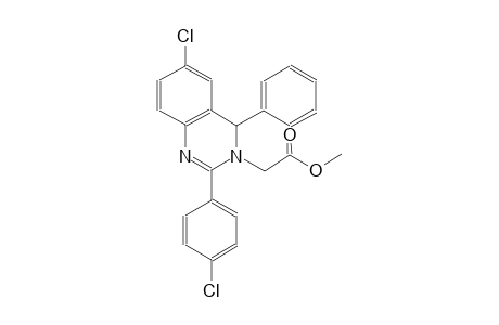 methyl (6-chloro-2-(4-chlorophenyl)-4-phenyl-3(4H)-quinazolinyl)acetate