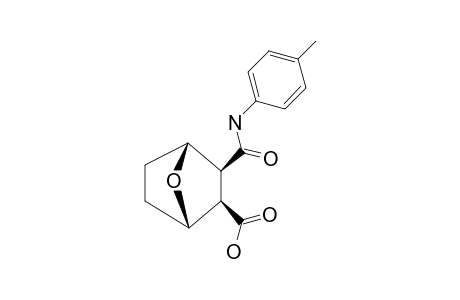 3-(PARA-TOLYLCARBAMOYL)-7-OXABICYCLO-[2.2.1]-HEPTANE-2-CARBOXYLIC-ACID