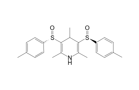 (Ss,Ss')-1,4-Dihydro-2,4,8-trimethyl-3,5-bis(p-tolylsulfinyl)pyridine