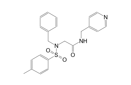 acetamide, 2-[[(4-methylphenyl)sulfonyl](phenylmethyl)amino]-N-(4-pyridinylmethyl)-