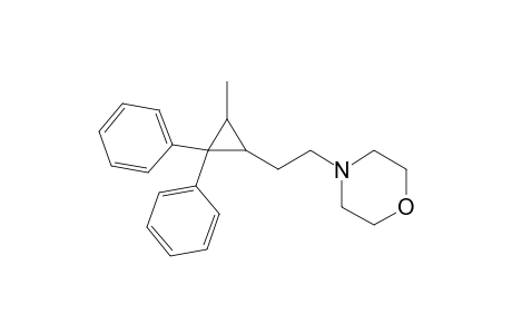 4-[2-(3-Methyl-2,2-diphenylcyclopropyl)ethyl]morpholine