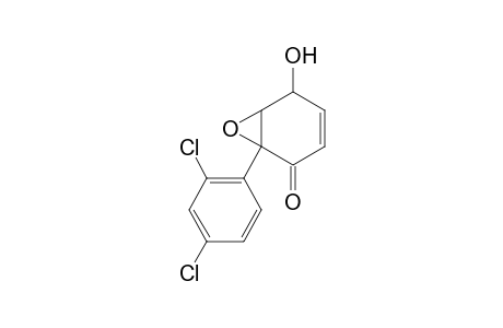 7-Oxabicyclo[4.1.0]hept-3-en-2-one, 1-(2,4-dichlorophenyl)-5-hydroxy-