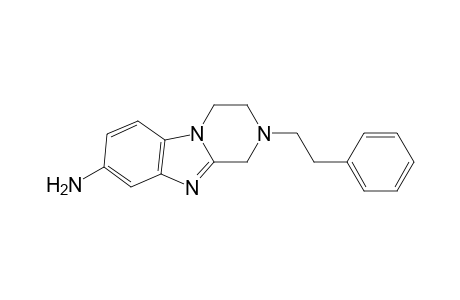 Pyrazino[1,2-a][1,3]benzimidazol-8-amine, 1,2,3,4-tetrahydro-2-(2-phenylethyl)-