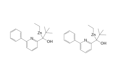 6-Phenyl-2-[ (t-butyl)(ethylzinc)methanol] pyridine - dimer