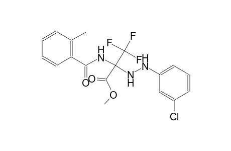 alanine, 2-[2-(3-chlorophenyl)hydrazino]-3,3,3-trifluoro-N-(2-methylbenzoyl)-, methyl ester