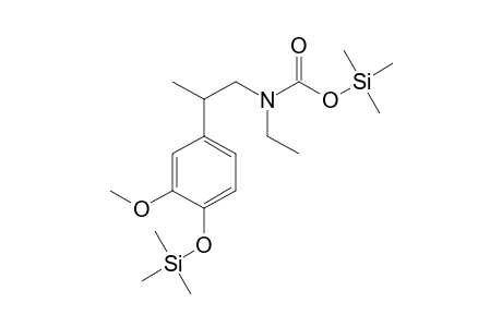 Trimethylsilyl ethyl(2-(3-methoxy-4-((trimethylsilyl)oxy)phenyl)propyl)carbamate