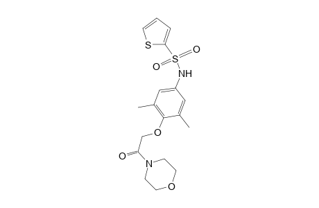 N-{3,5-dimethyl-4-[2-(morpholin-4-yl)-2-oxoethoxy]phenyl}thiophene-2-sulfonamide