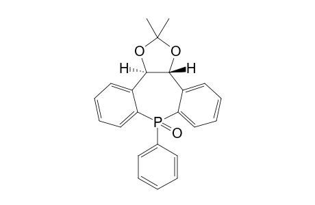 (10R,11R)-10,11-Isopropylidenedioxy-10,11-dihydro-5-phenyl-5H-dibenzo[b,f]phosphepine 5-oxide
