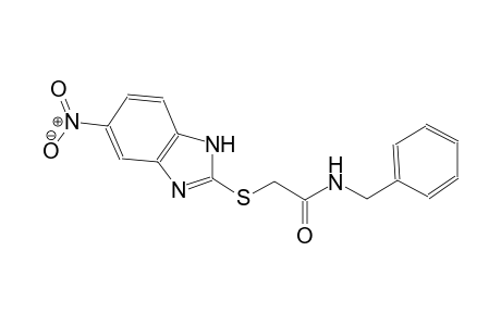 N-benzyl-2-[(5-nitro-1H-benzimidazol-2-yl)sulfanyl]acetamide