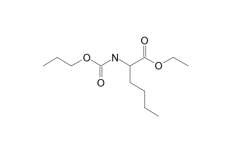 D-Norleucine, N-propoxycarbonyl-, ethyl ester