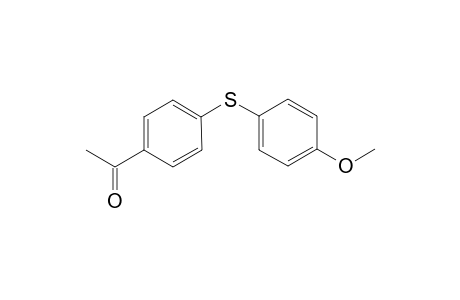 1-(4-(4-Methoxyphenylthio)phenyl)ethanone