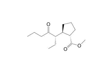 (1S,2R)-2-[(1S)-1-ethyl-2-keto-pentyl]cyclopentanecarboxylic acid methyl ester