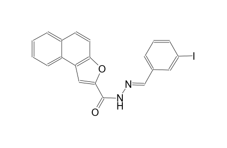 N'-[(E)-(3-iodophenyl)methylidene]naphtho[2,1-b]furan-2-carbohydrazide