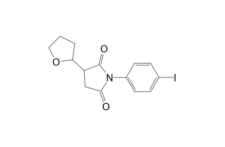 1-(4-Iodophenyl)-3-tetrahydro-2-furanyl-2,5-pyrrolidinedione