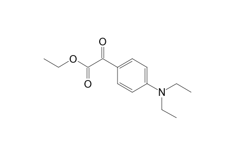 Benzeneacetic acid, 4-(diethylamino)-.alpha.-oxo-, ethyl ester