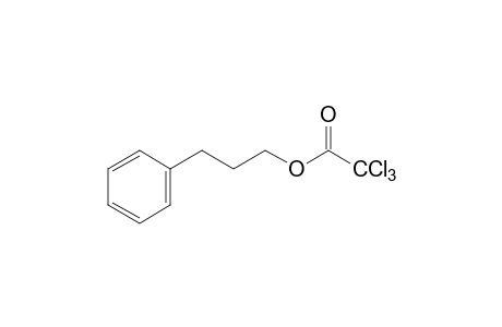 trichloroacetic acid, 3-phenylpropyl ester