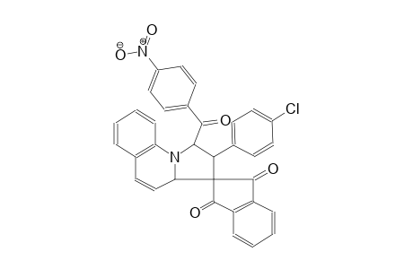 (1'R,2'R)-2'-(4-chlorophenyl)-1'-(4-nitrobenzoyl)-2',3a'-dihydro-1'H-spiro[indene-2,3'-pyrrolo[1,2-a]quinoline]-1,3-dione