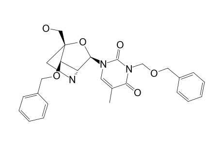 (1R,3R,4R,7R)-7-BENZYLOXY-3-[3-(BENZYLOXYMETHYL)-THYMIN-1-YL]-1-(HYDROXYMETHYL)-2-OXA-5-AZABICYCLO-[2.2.1]-HEPTANE