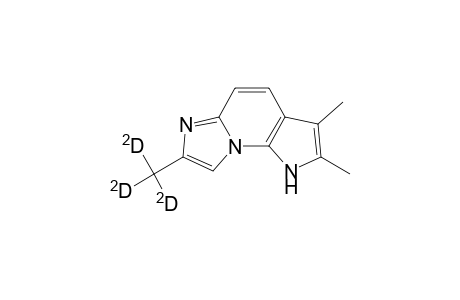 2,3-Dimethyl-7-trideuteromethyl-imidazo(1, 2-a) pyrrolo(3, 2-e) pyridine