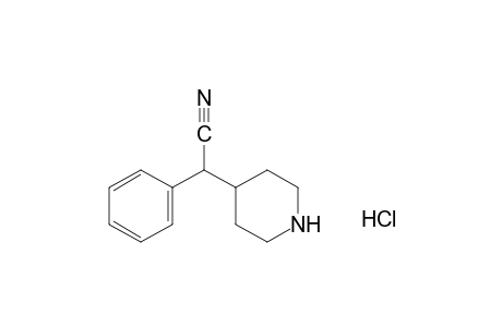 alpha-phenyl-4-piperidineacetonitrile, hydrochloride