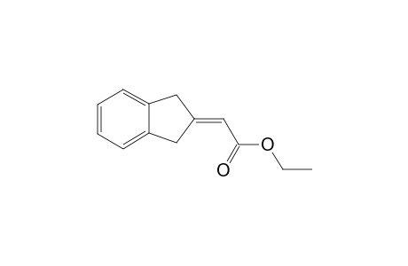 2-(1,3-dihydroinden-2-ylidene)acetic acid ethyl ester