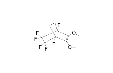 Bicyclo[2.2.2]oct-2-ene, 1,4,5,5,6,6-hexafluoro-2,3-dimethoxy-