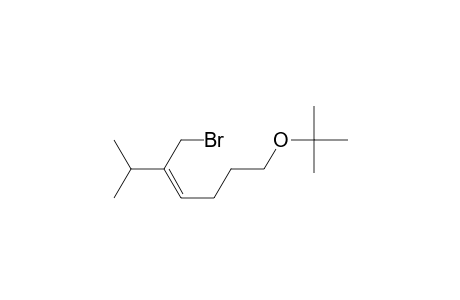 3-Bromomethyl-7-(t-butoxy)-2-methyl-hept-3-ene