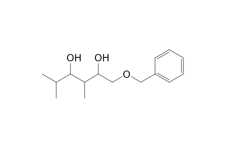 1-Benzyloxy-3,5-dimethyl-hexan-2,4-diol