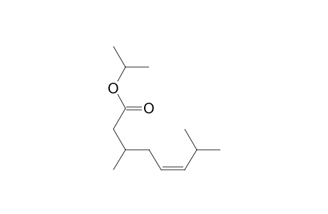 isopropyl 3,7-dimethyl-5Z-octenoate