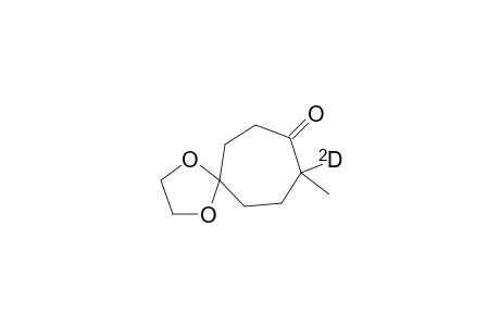 9-Deuterio-9-methyl-1,4-dioxaspiro[4.6]undecan-8-one