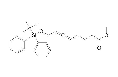 5,6-Octadienoic acid, 8-[[(1,1-dimethylethyl)diphenylsilyl]oxy]-, methyl ester, (S)-