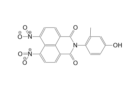 1H-benz[de]isoquinoline-1,3(2H)-dione, 2-(4-hydroxy-2-methylphenyl)-6,7-dinitro-