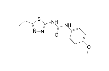 N-(5-ethyl-1,3,4-thiadiazol-2-yl)-N'-(4-methoxyphenyl)urea