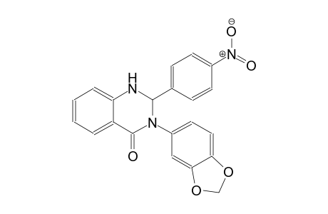 4(1H)-quinazolinone, 3-(1,3-benzodioxol-5-yl)-2,3-dihydro-2-(4-nitrophenyl)-