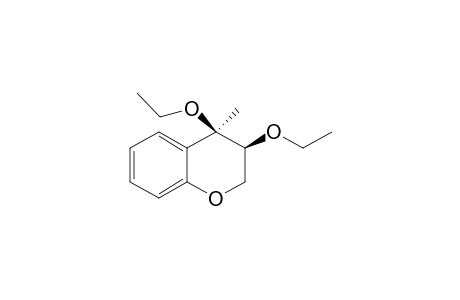 cis-3,4-Diethoxy-4-methyl-3,4-dihydro-2H-chromene