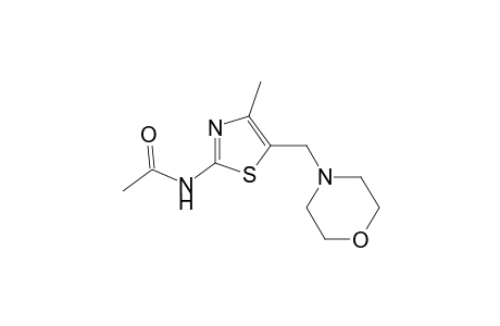 2-acetamido-4-methyl-5-(morpholinomethyl)thiazole