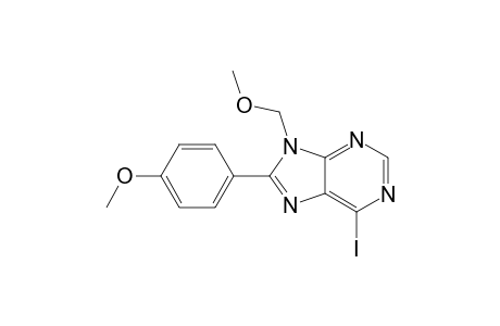 6-Iodo-9-(methoxymethyl)-8-(4-methoxyphenyl)-9H-purine