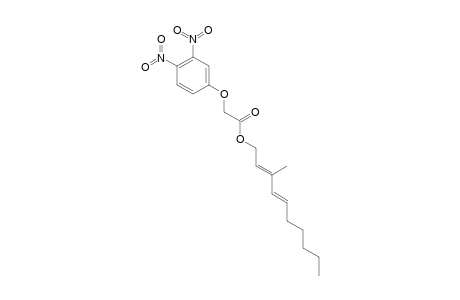 3-METHYL-2-XI,4E-DECADIENYL-(3,4-DINITROPHENOXY)-ACETATE