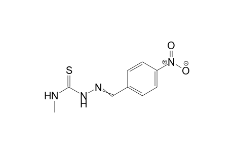 N-Methyl-2-(4-nitrobenzylidene)hydrazinecarbothioamide