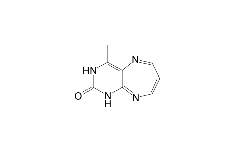 4-Methyl-1,3-dihydro-2H-pyrimido[4,5-b][1,4]diazepin-2-one