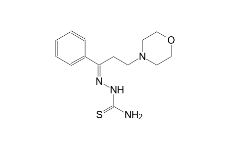 (1E)-3-(4-morpholinyl)-1-phenyl-1-propanone thiosemicarbazone